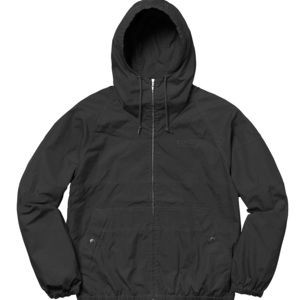 SUPREME Cotton Hooded Raglan Jacket